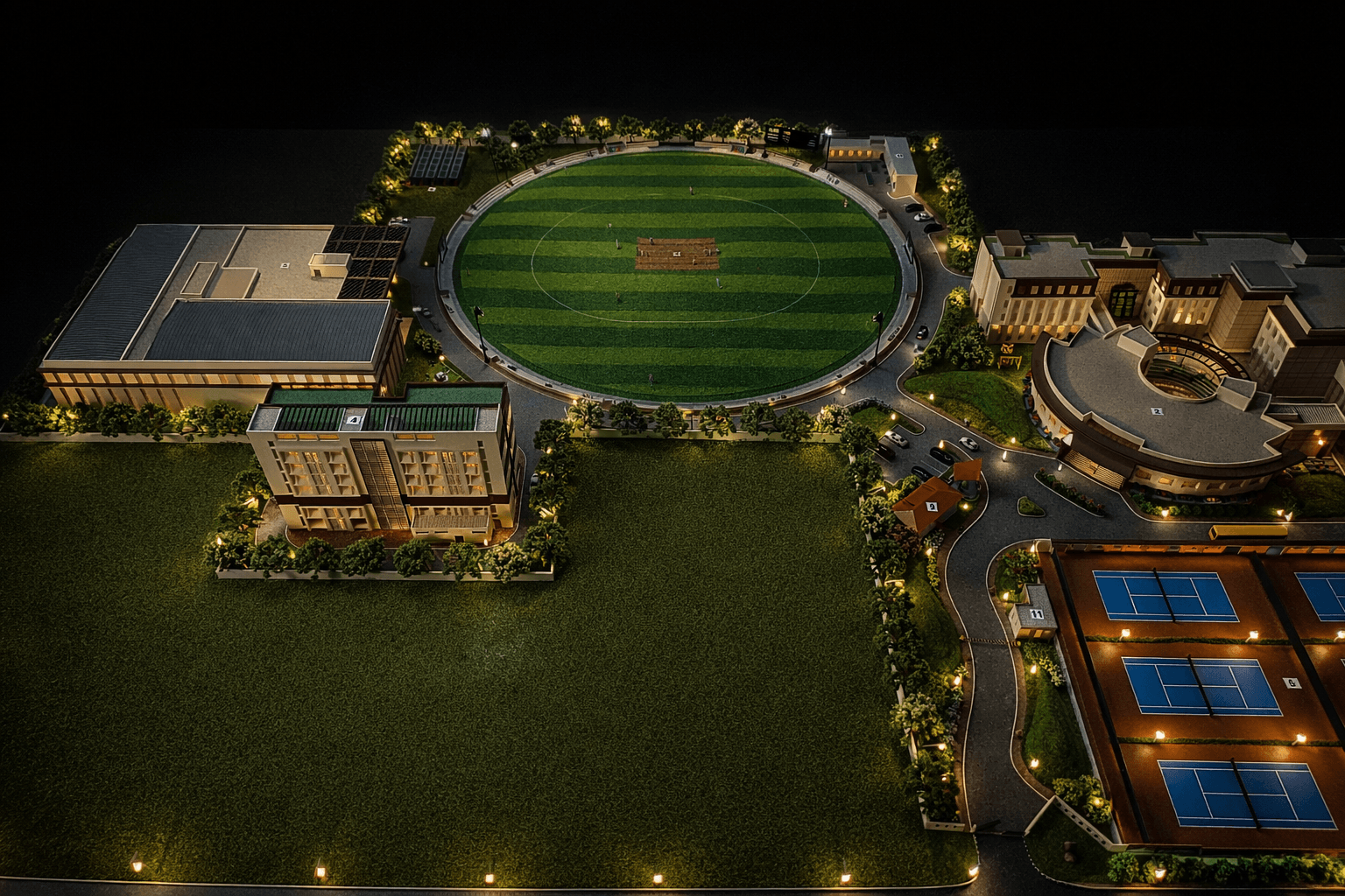 Commercial architectural model