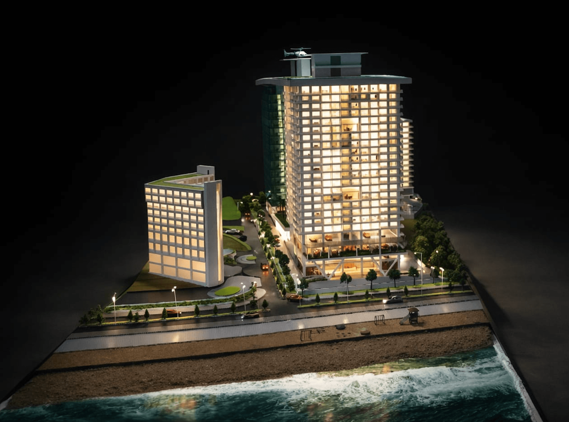 Commercial architectural model