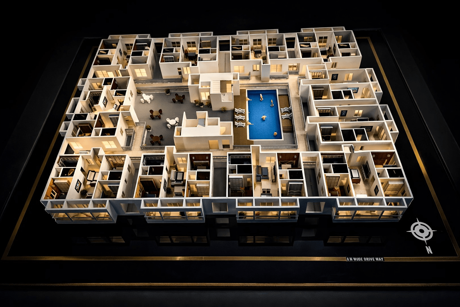 Residential architectural model
