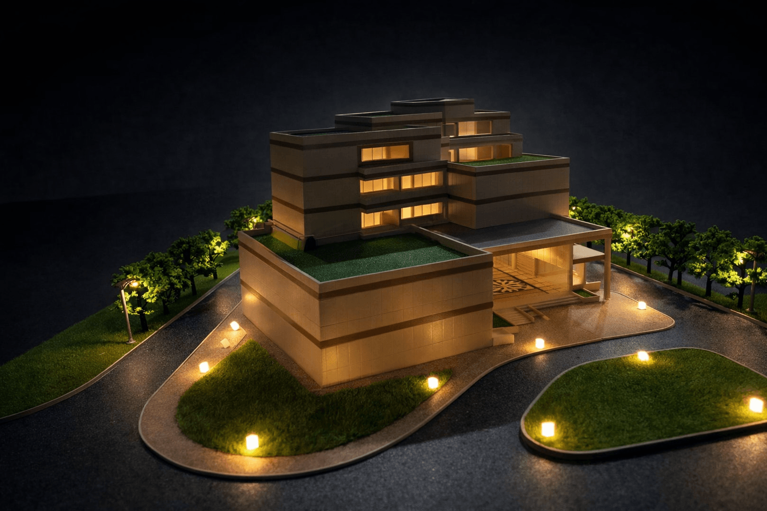 Residential architectural model