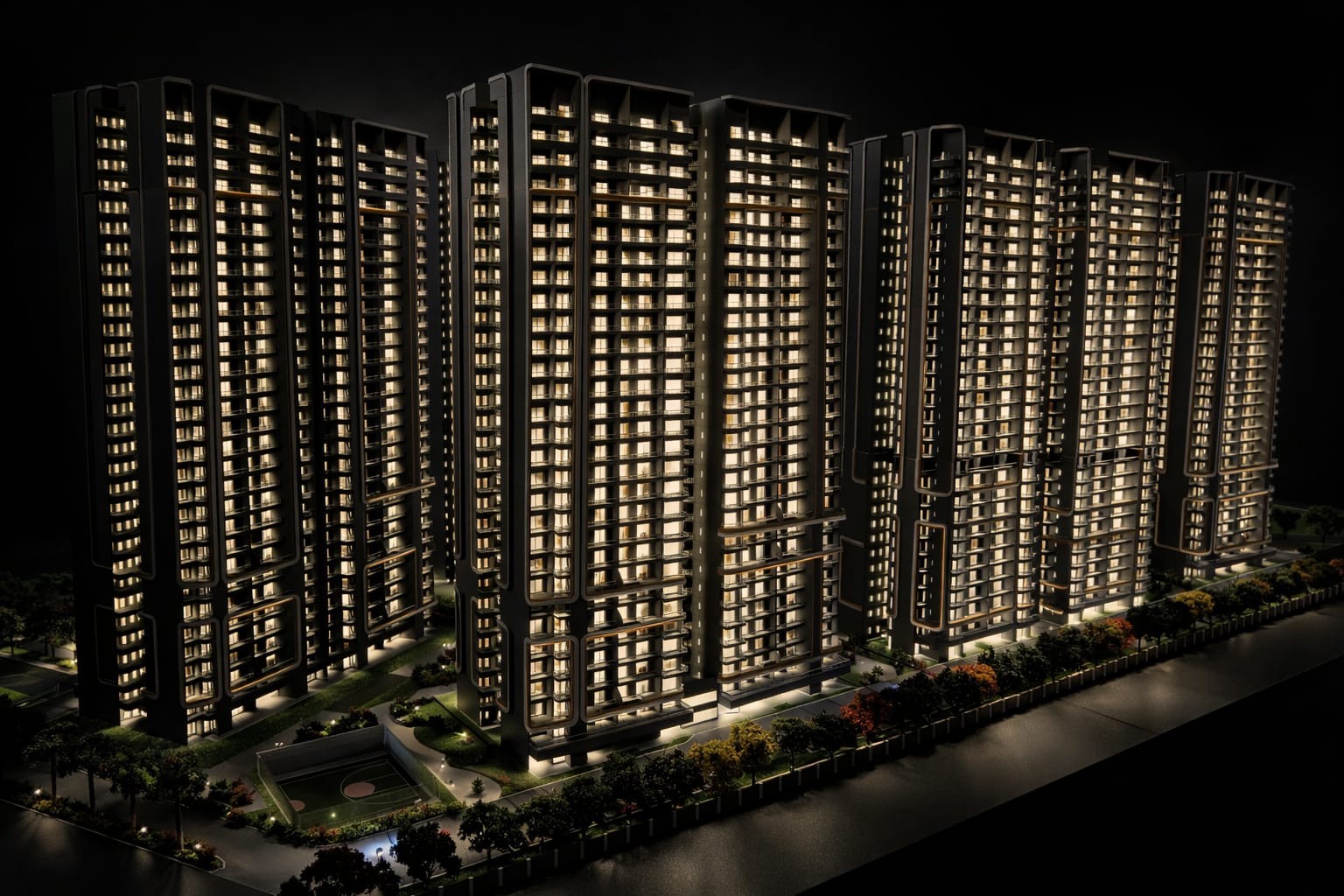 Residential architectural model