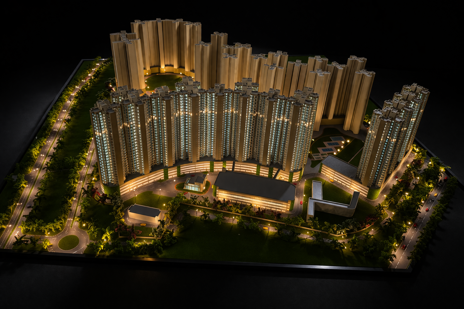 Residential architectural model