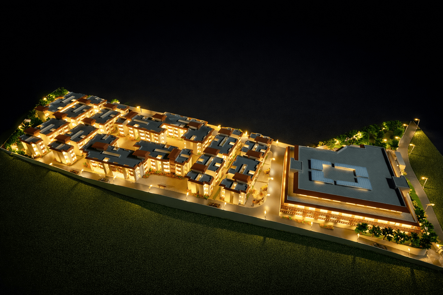 Residential architectural model